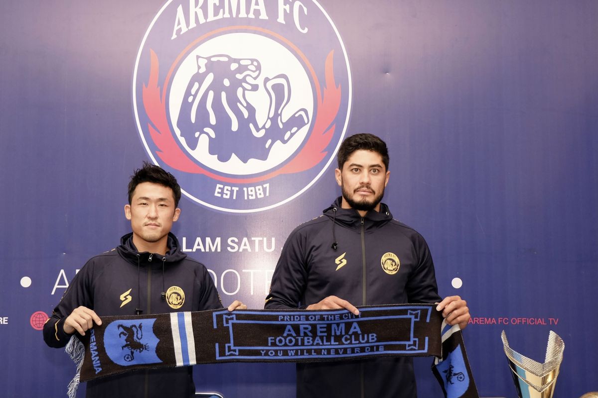 Dua pemain asing baru ingin bawa Arema FC juara Liga 1