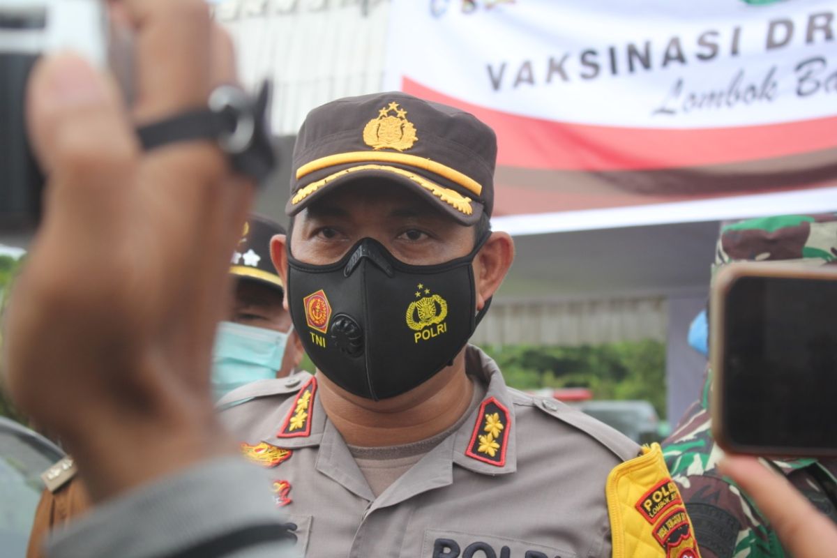 Kebut target vaksinasi, Polres Lobar siapkan 12 lokasi vaksinasi di Lombok Barat