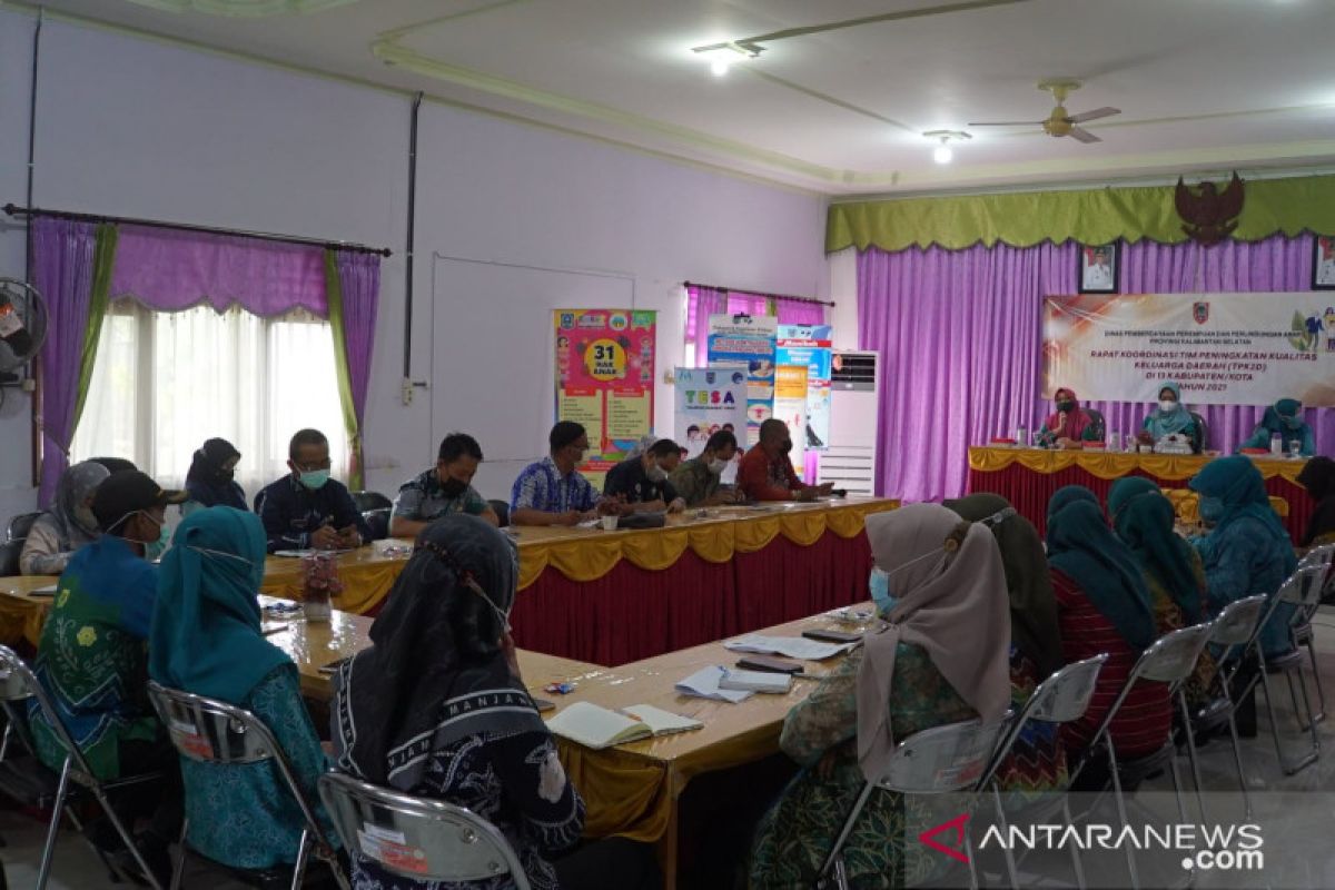 Dinas PPKBPPPA Hulu Sungai Selatan gelar Rakor