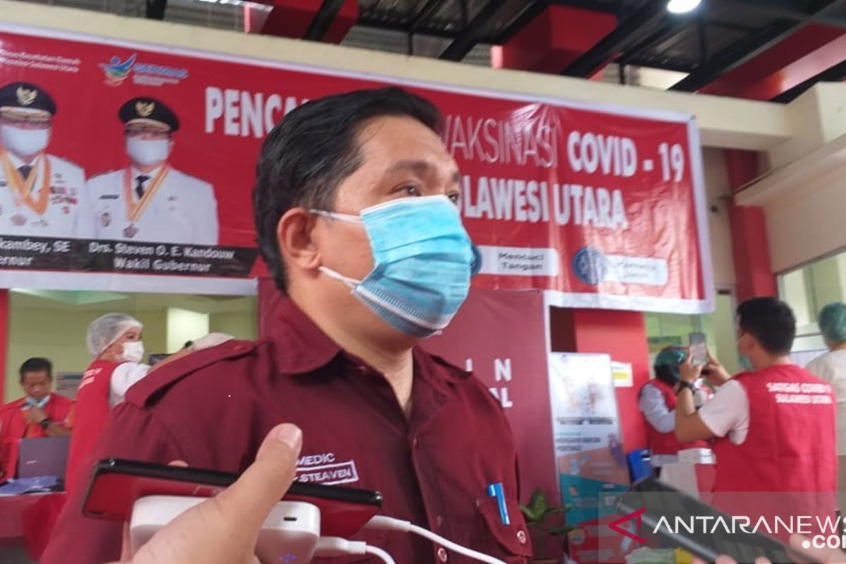 Sebanyak 15.242 warga Sulawesi Utara dinyatakan sembuh dari COVID-19