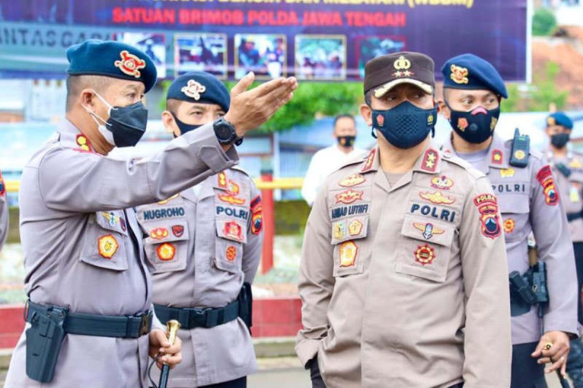 Kapolda Jateng meresmikan pembangunan rusun asrama Brimob