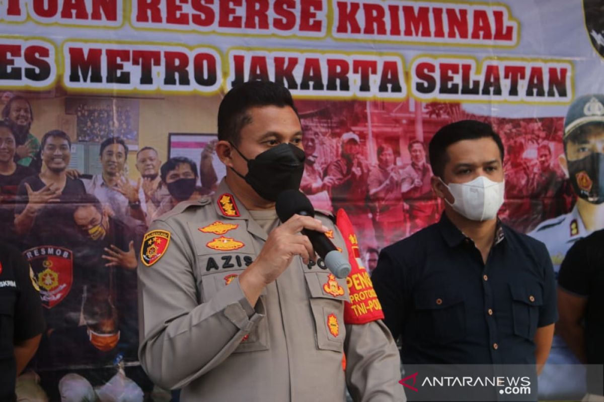 Polres Jaksel tangkap pencuri tabung gas elpiji