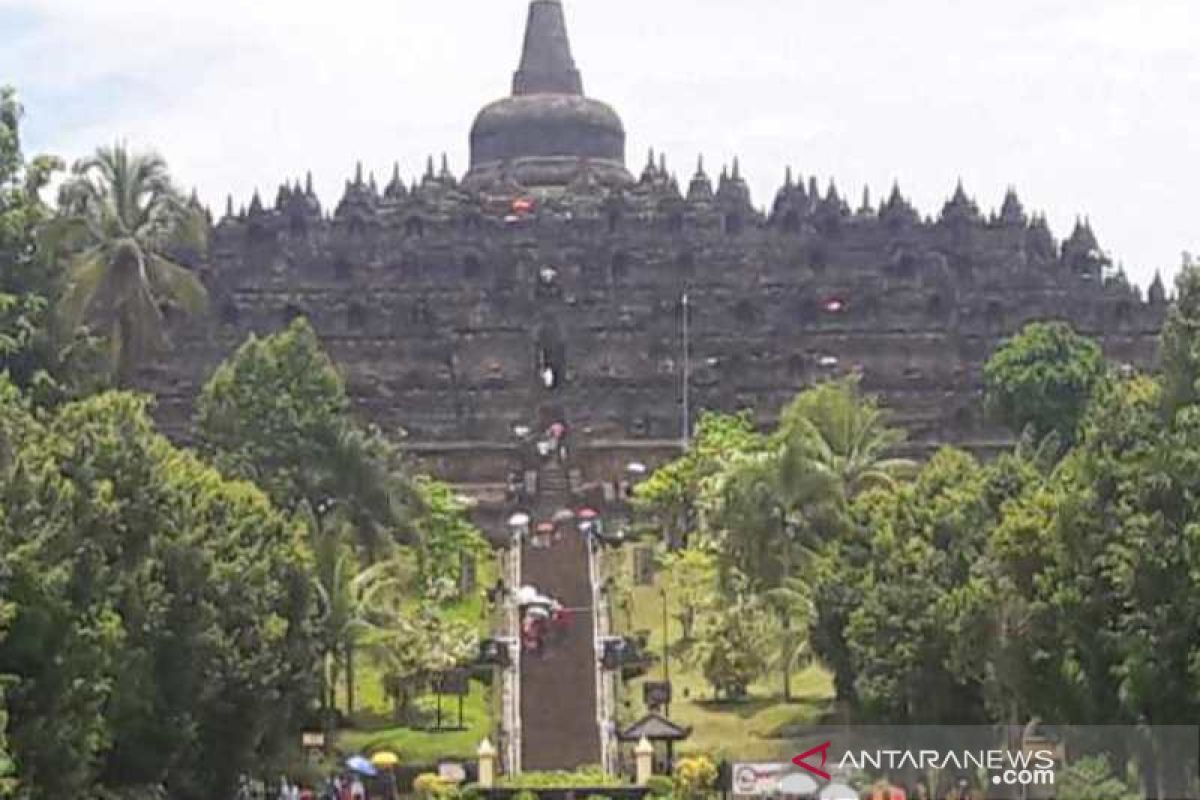 Penutupan zona I Candi Borobudur