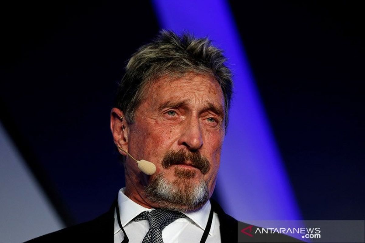 Pendiri antivirus John McAfee meninggal di penjara Barcelona