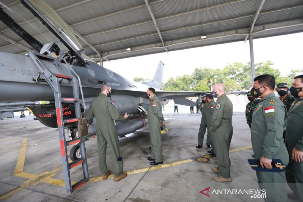 Kasau tinjau latihan bersama TNI AU dengan US PACAF Amerika Serikat