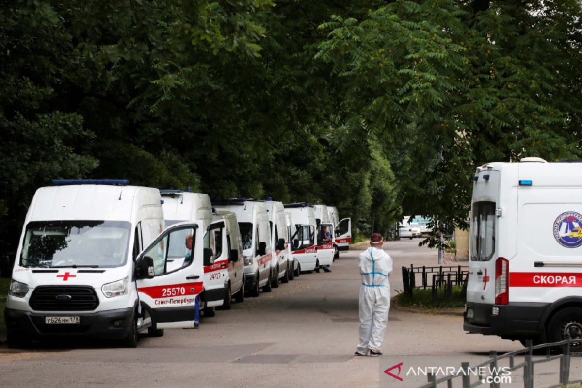 Infeksi COVID-19 Rusia mencapai 7 juta