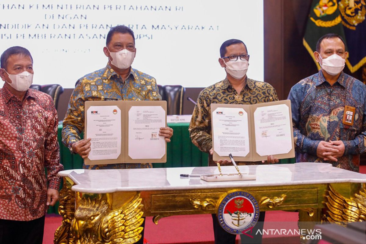 KPK bekerja sama dengan LAN-Kemenhan gelar diklat ASN dan bela negra