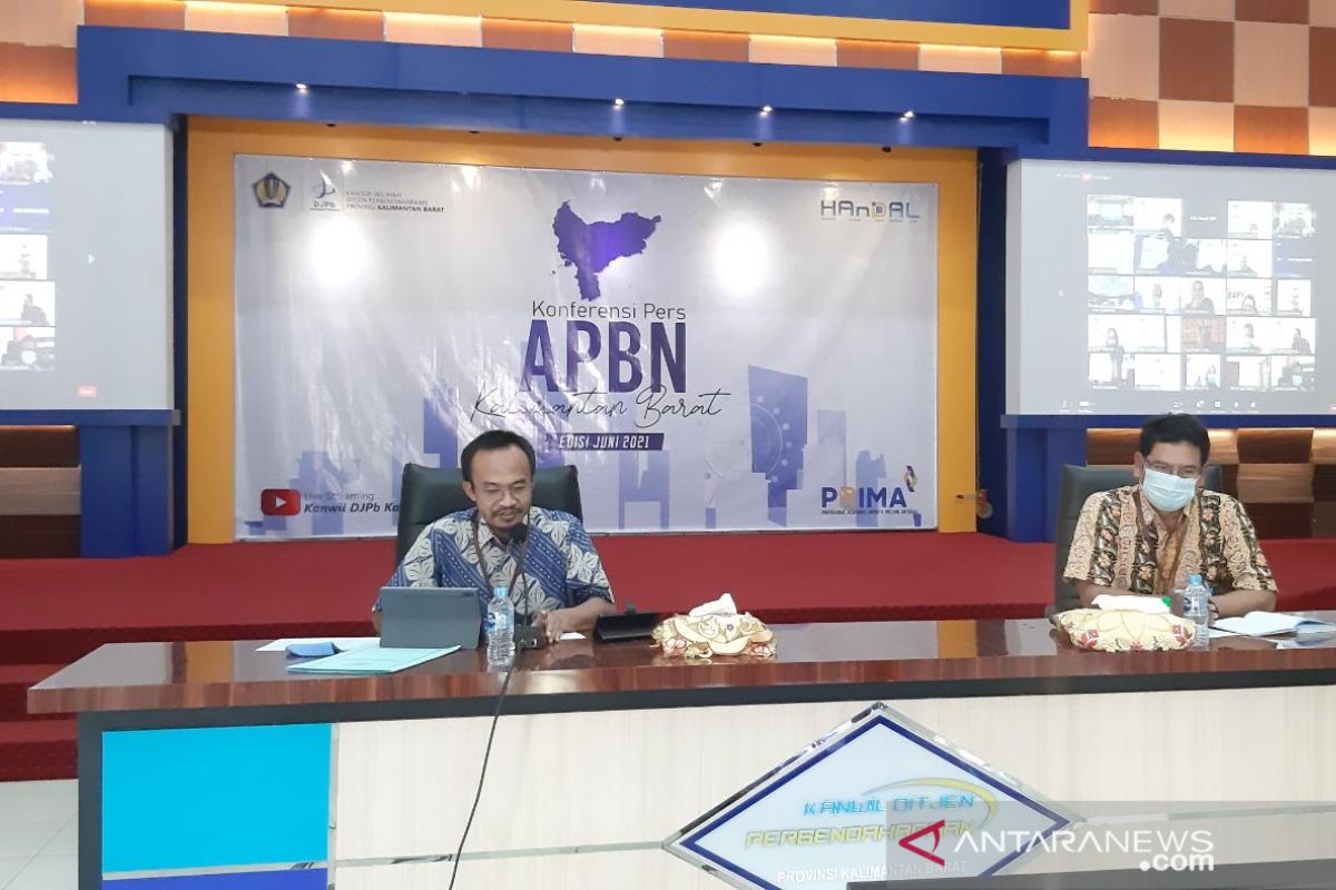 Realisasi APBN di Kalbar hingga Mei 2021, sejumlah serapan pembiayaan masih minim