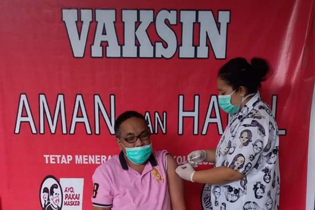 14 ribu warga di Minahasa Tenggara sudah di vaksin COVID-19