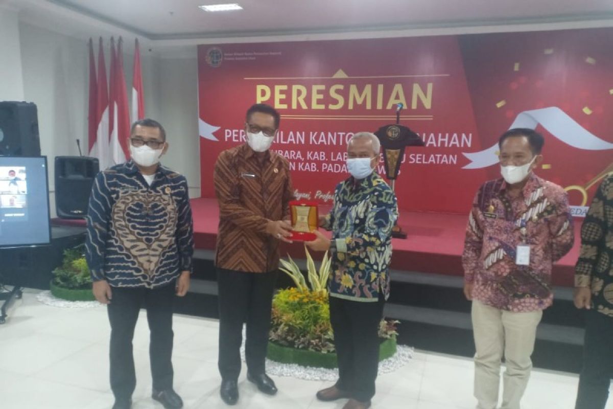 Kakanwil BPN Sumut resmikan Kantor BPN Perwakilan Palas