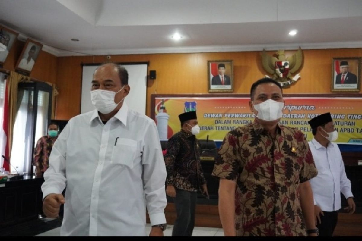 Wali Kota Tebing Tinggi sampaikan Rapenda pelaksanaan APBD 2020