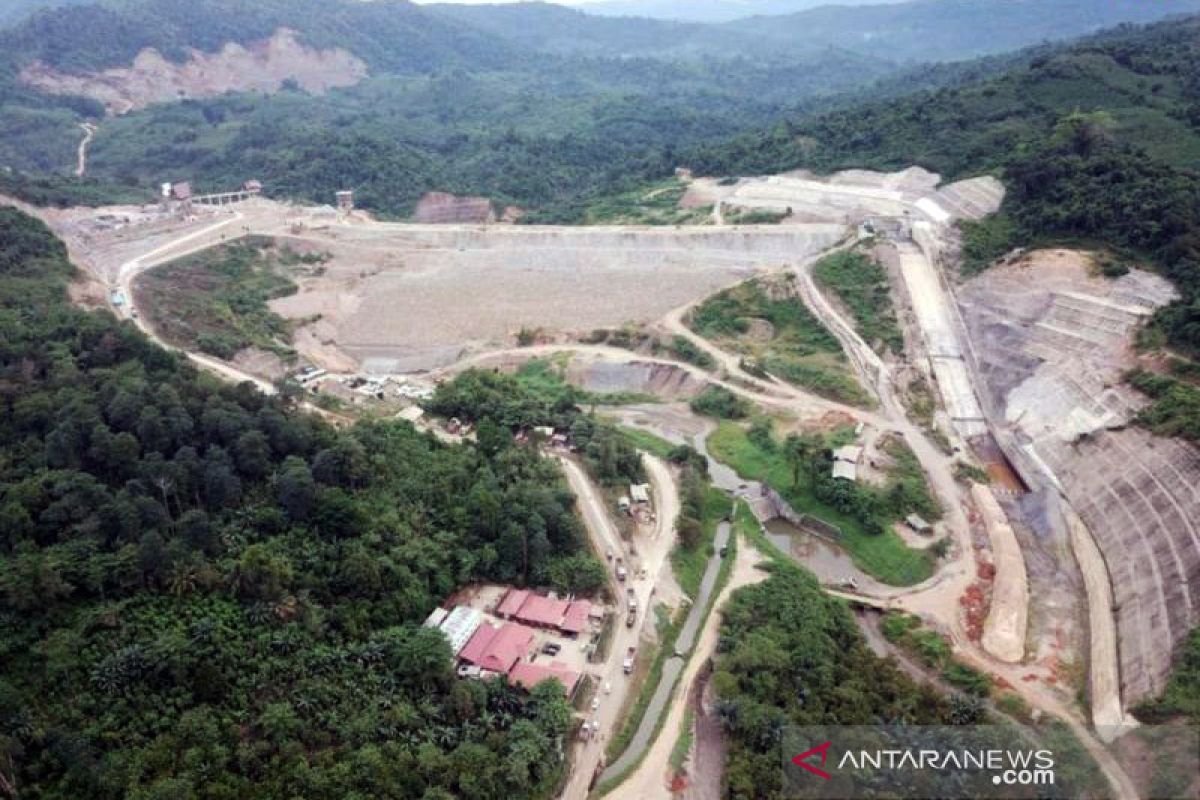 Kementerian PUPR mulai isi air Bendungan Ladongi Sultra pada Juli