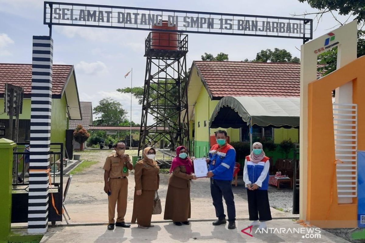 Pertamina wujudkan SMPN 15 Banjarbaru sekolah adiwiyata