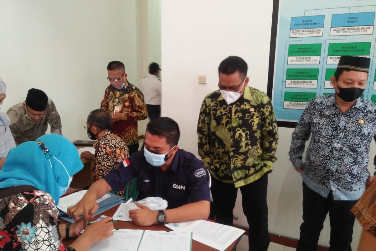 Pemkab Pandeglang gandeng BNN tes urine terhadap ASN