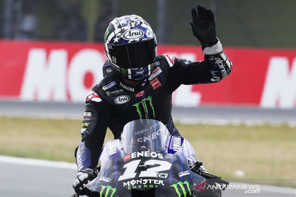 MotoGP: Vinales buka suara dan minta maaf setelah diskors Yamaha