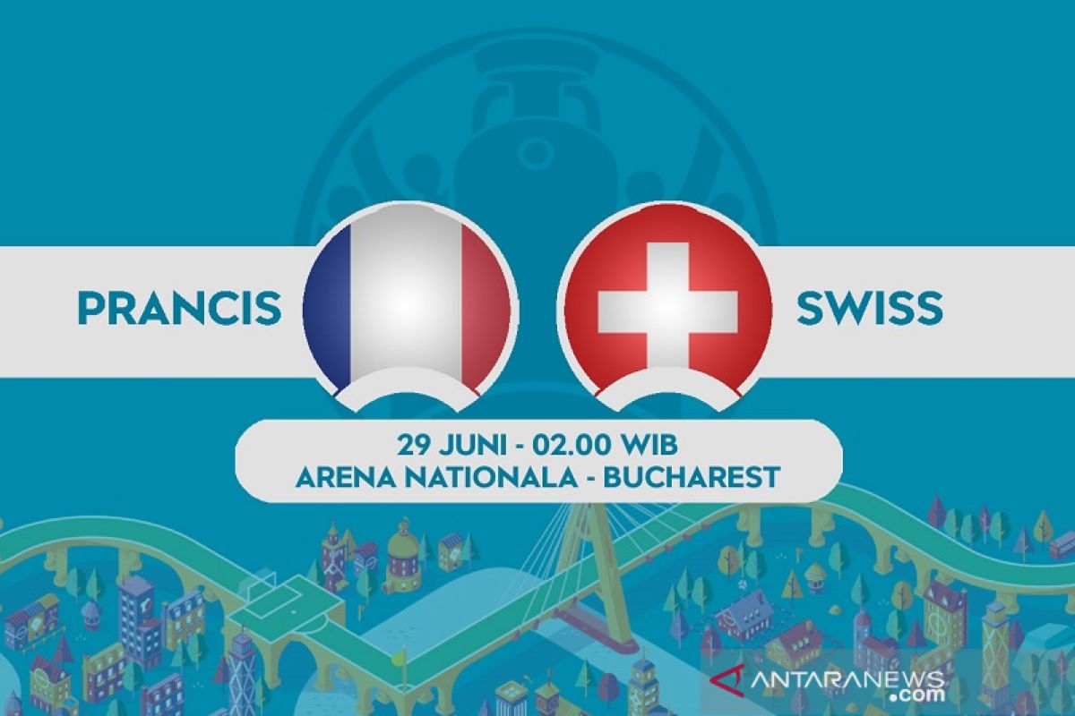 Euro 2020, Swiss harus manfaatkan kesempatan sekecil apapun lawan Prancis