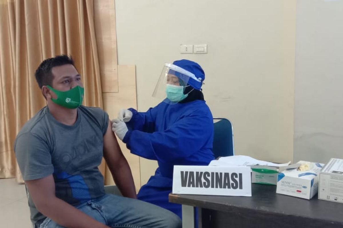 Masyarakat antusias ikuti vaksinasi di Gayo Lues
