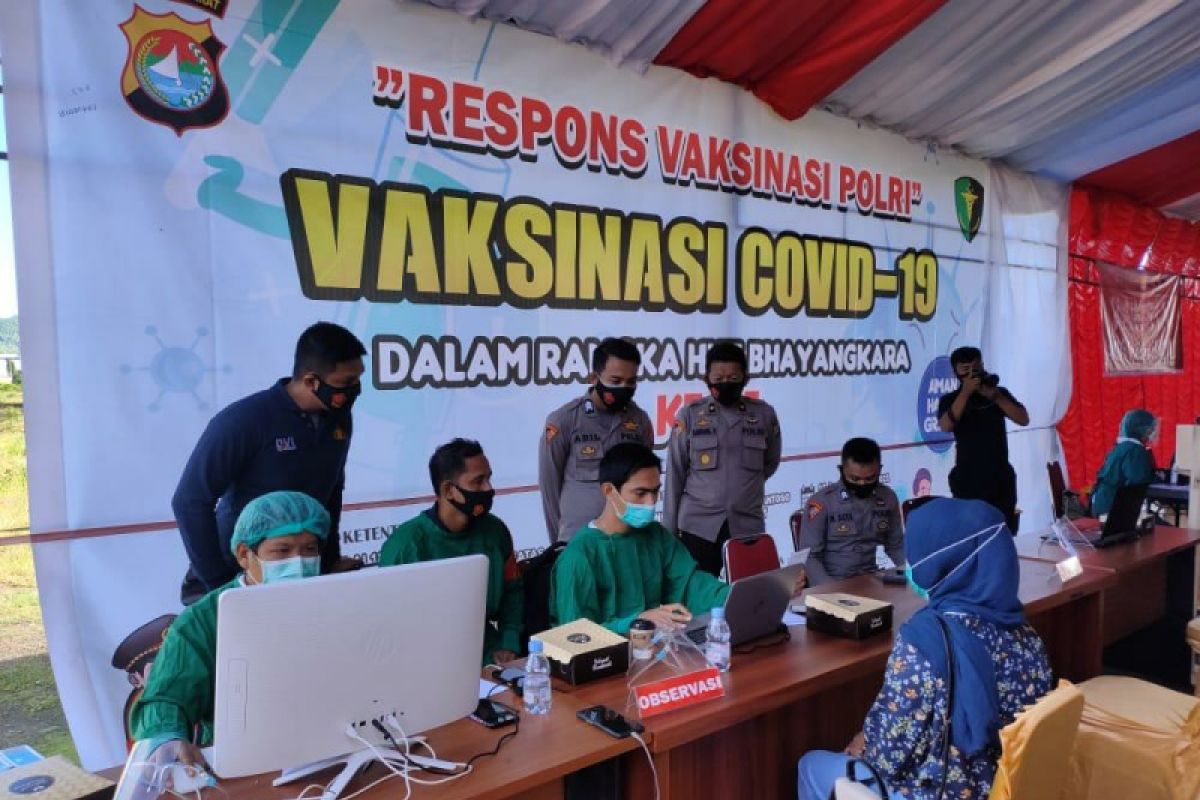 Warga Kabupaten Mamuju antusias ikuti program sejuta vaksinasi COVID-19