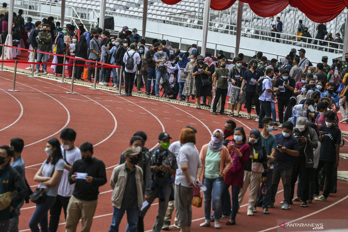 13 juta lebih warga Indonesia sudah jalani vaksinasi COVID-19