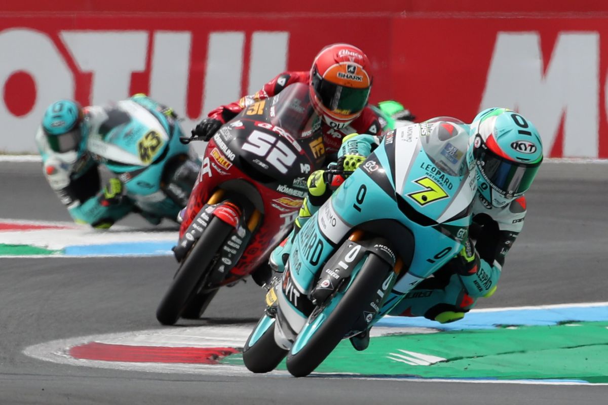Moto3 - Foggia juara di Assen, Alcoba gagal konversi pole Indonesian Racing