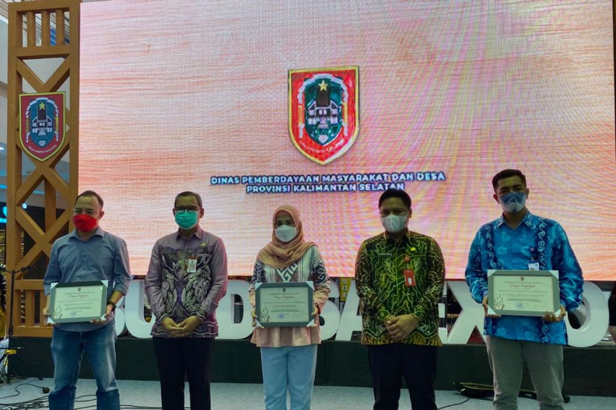 Berkah Mulia wins the best in 2021 S Kalimantan BUMDes Expo