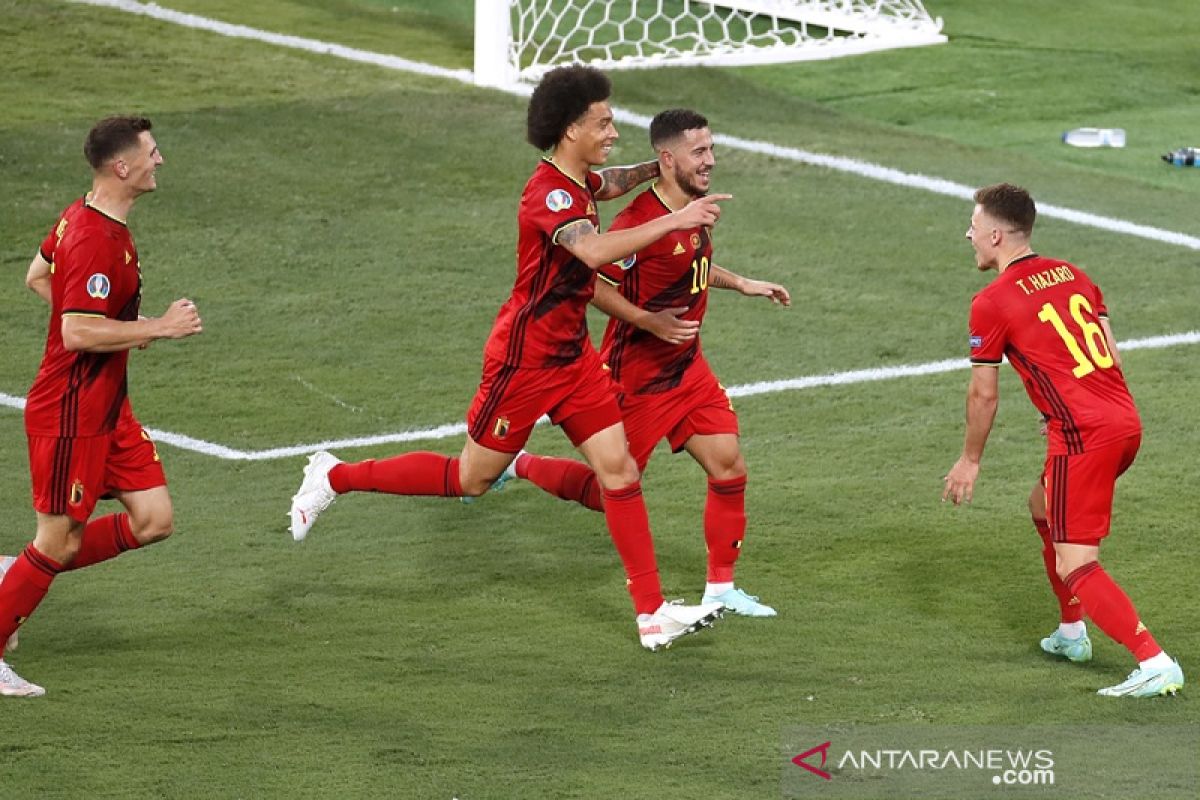 Menang tipis, Belgia pastikan Portugal gagal pertahankan gelar juara Euro 2020