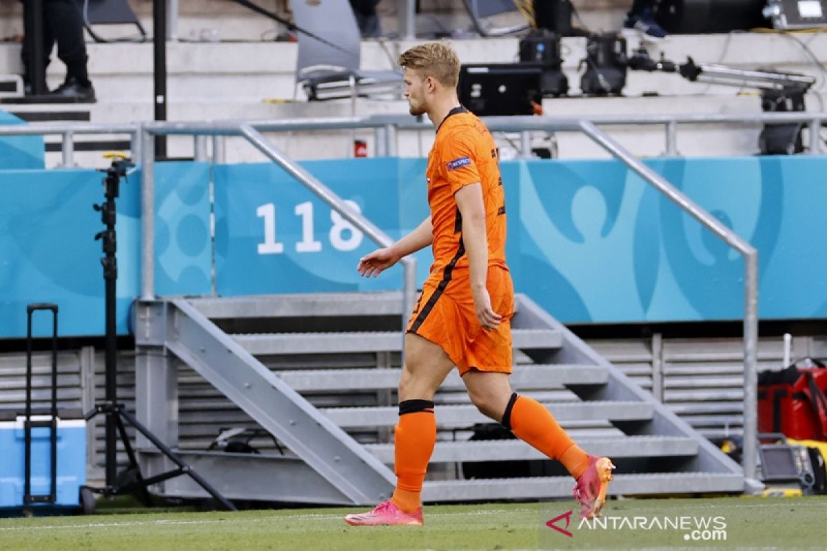 De Ligt merasa Belanda tersingkir dari ajang Euro 2020 gara-gara dirinya