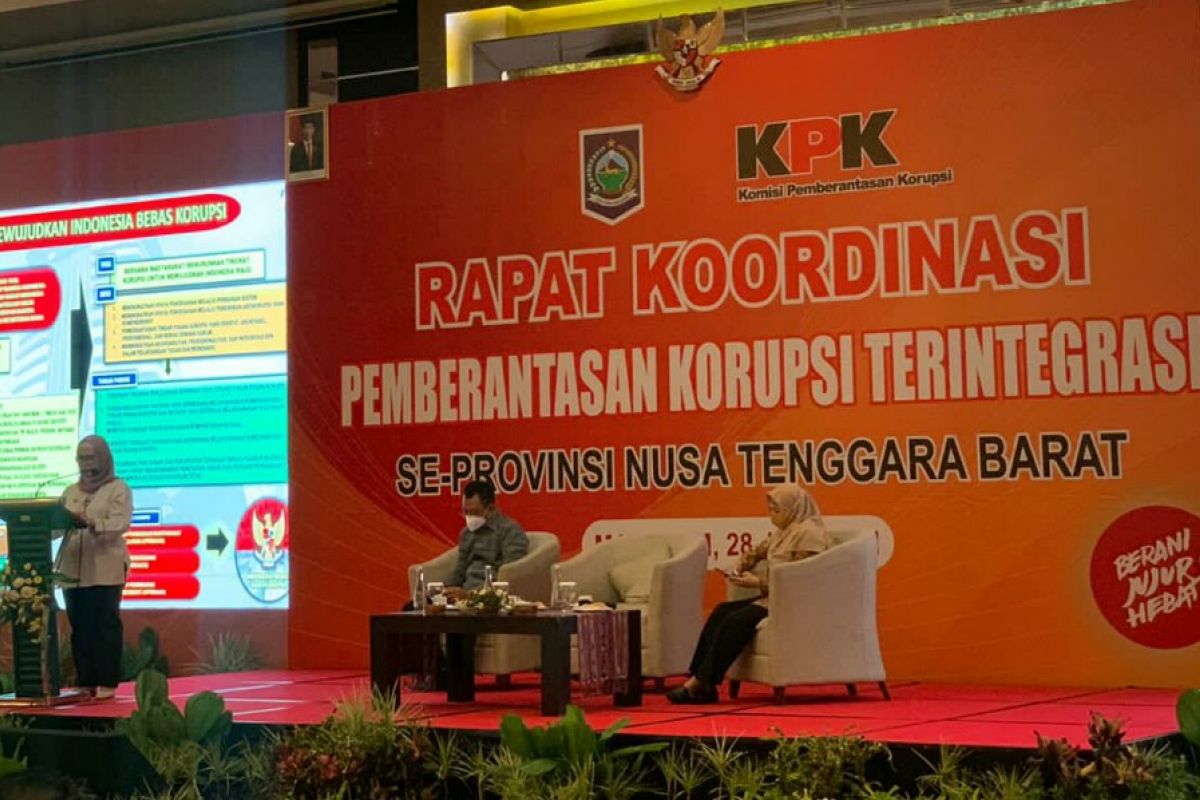 Pimpinan KPK mengingatkan kepala daerah di NTB tidak korupsi