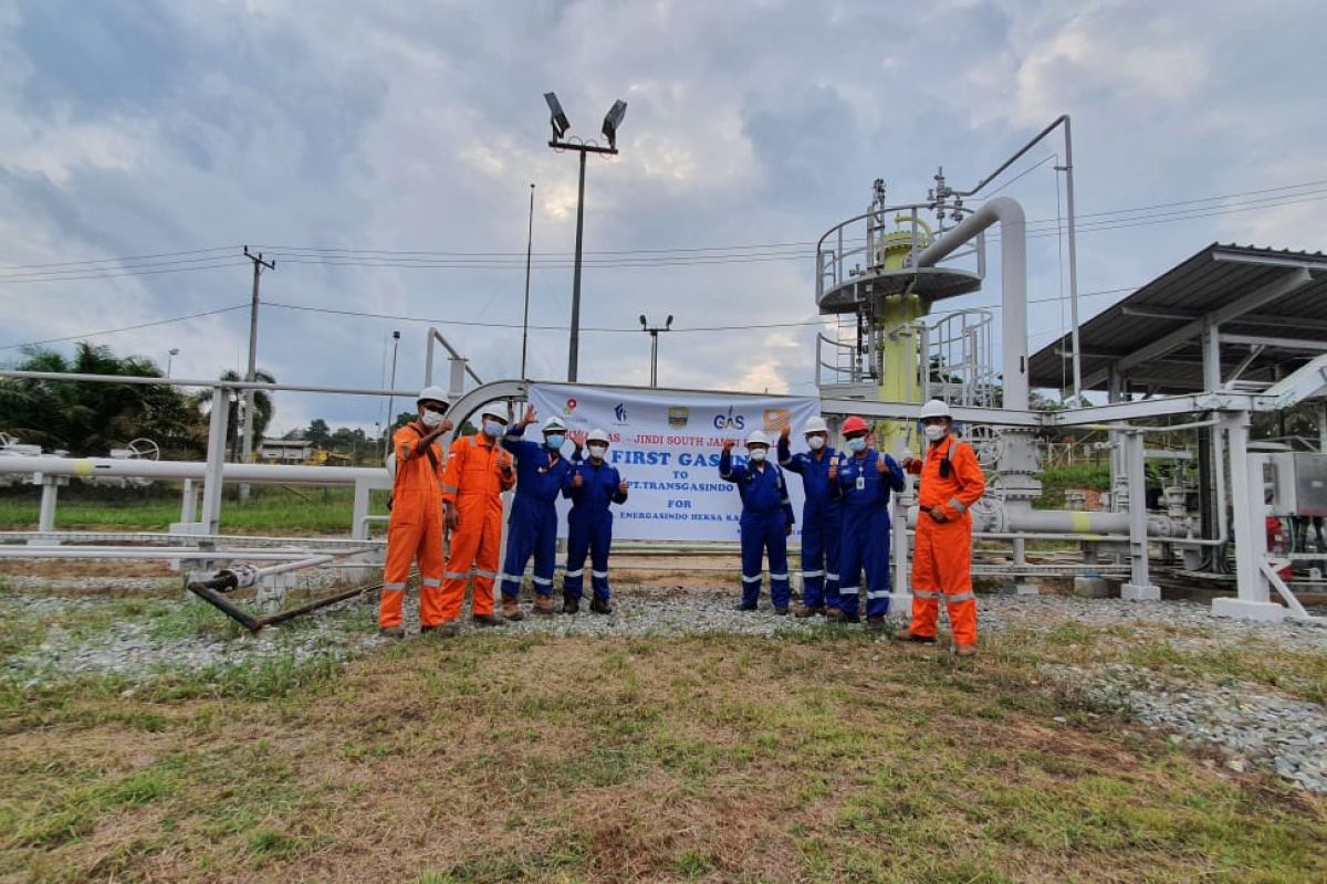 Proyek "first gas" rampung siap penuhi kebutuhan industri di Jambi