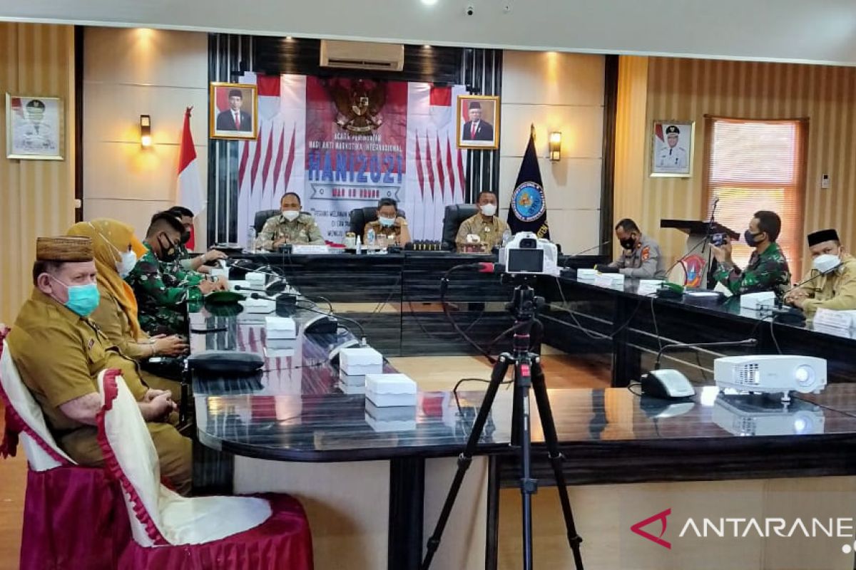 Bupati Gorontalo Utara ajak warga berantas penyalagunaan narkoba