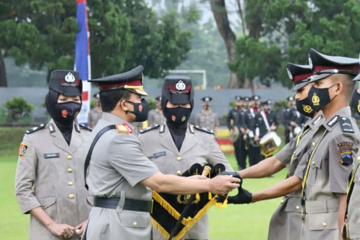 457 bintara remaja selesaikan pendidikan polisi di SPN Jateng