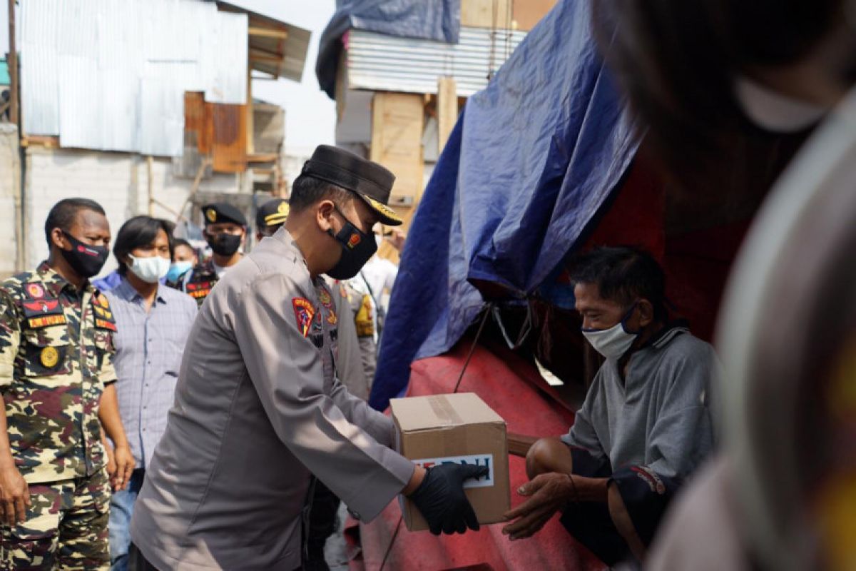 Korban kebakaran di Kapuk Muara doakan Polri lebih dekat masyarakat