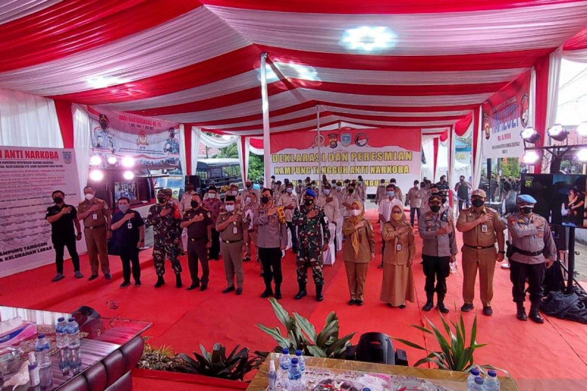 Lebak Bandung dijadikan kampung tangguh antinarkoba