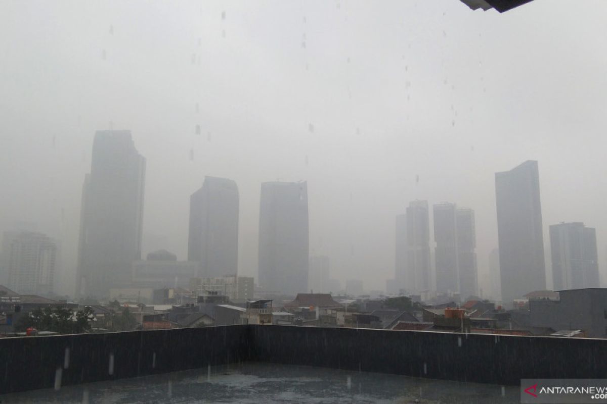 Prakiraan cuaca BMKG: Sebagian wilayah Jakarta diguyur hujan Sabtu