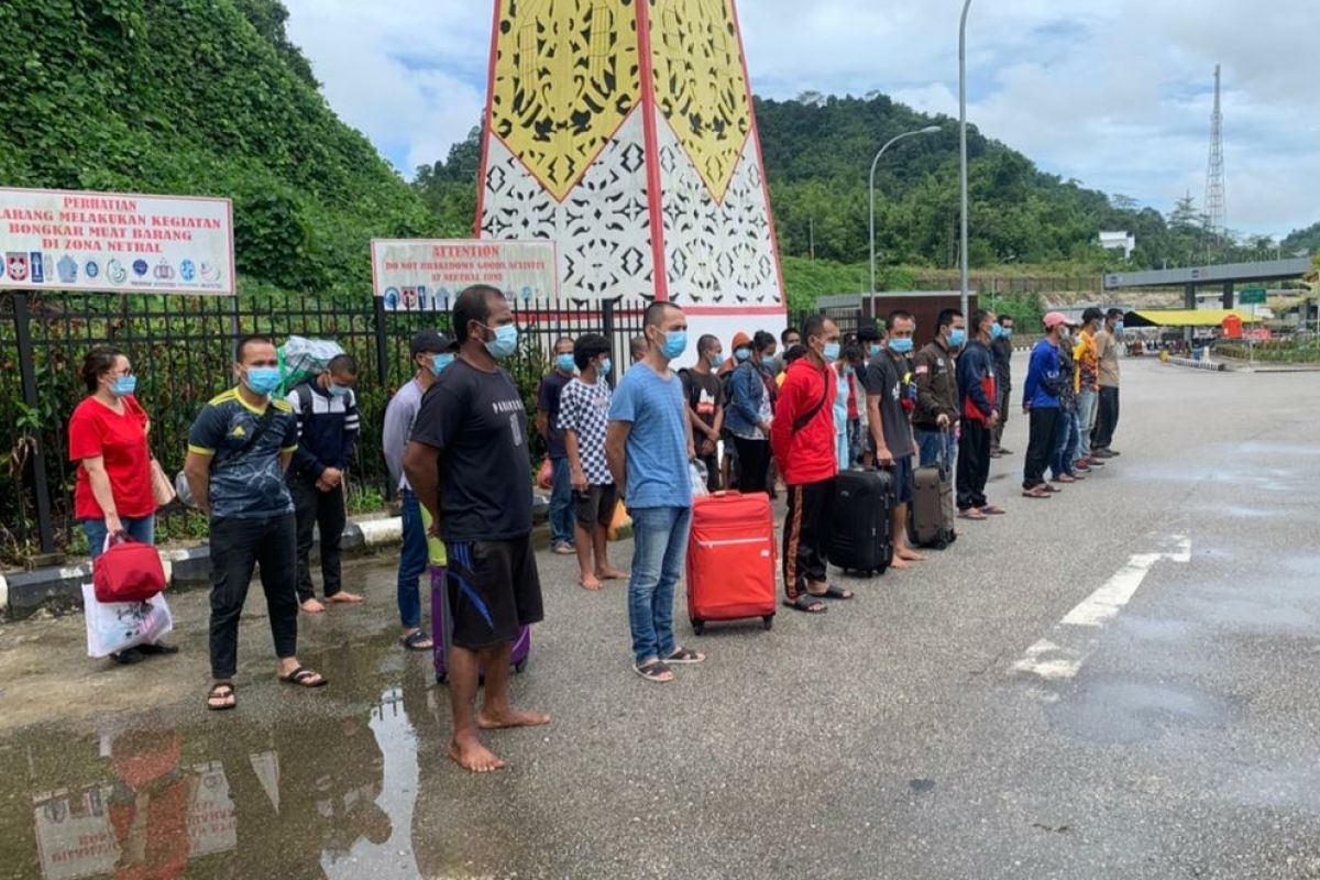 KJRI di Kuching bantu pemulangan 32 WNI melalui PLBN Entikong
