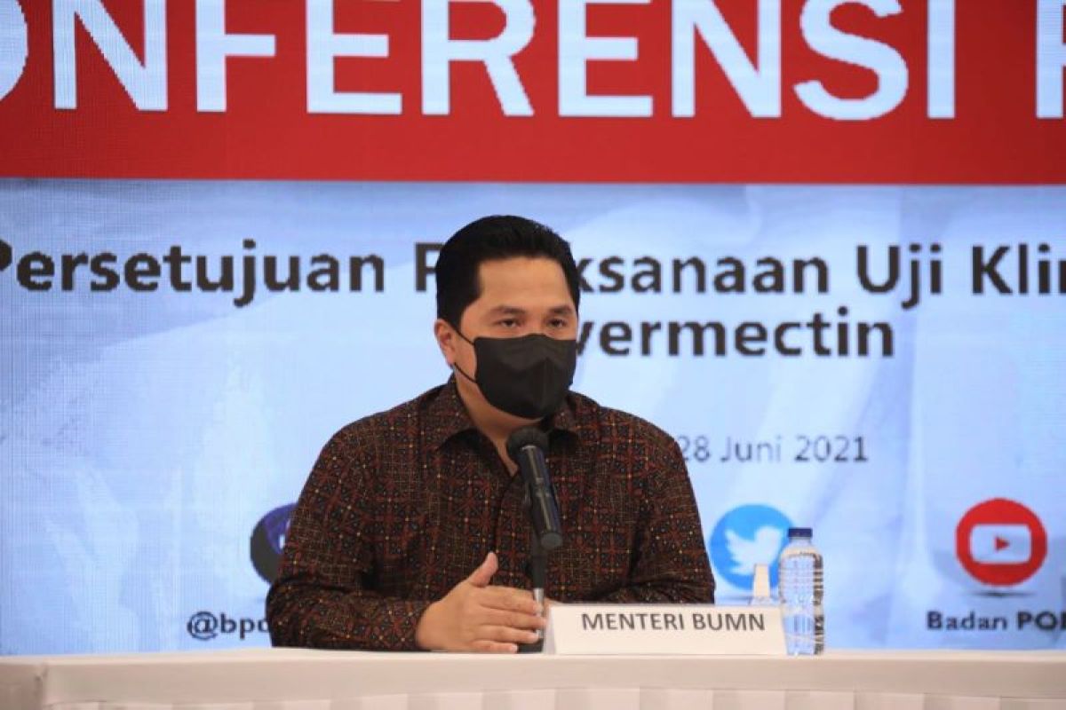 Erick Thohir pastikan rakyat dapat obat terapi murah Covid-19