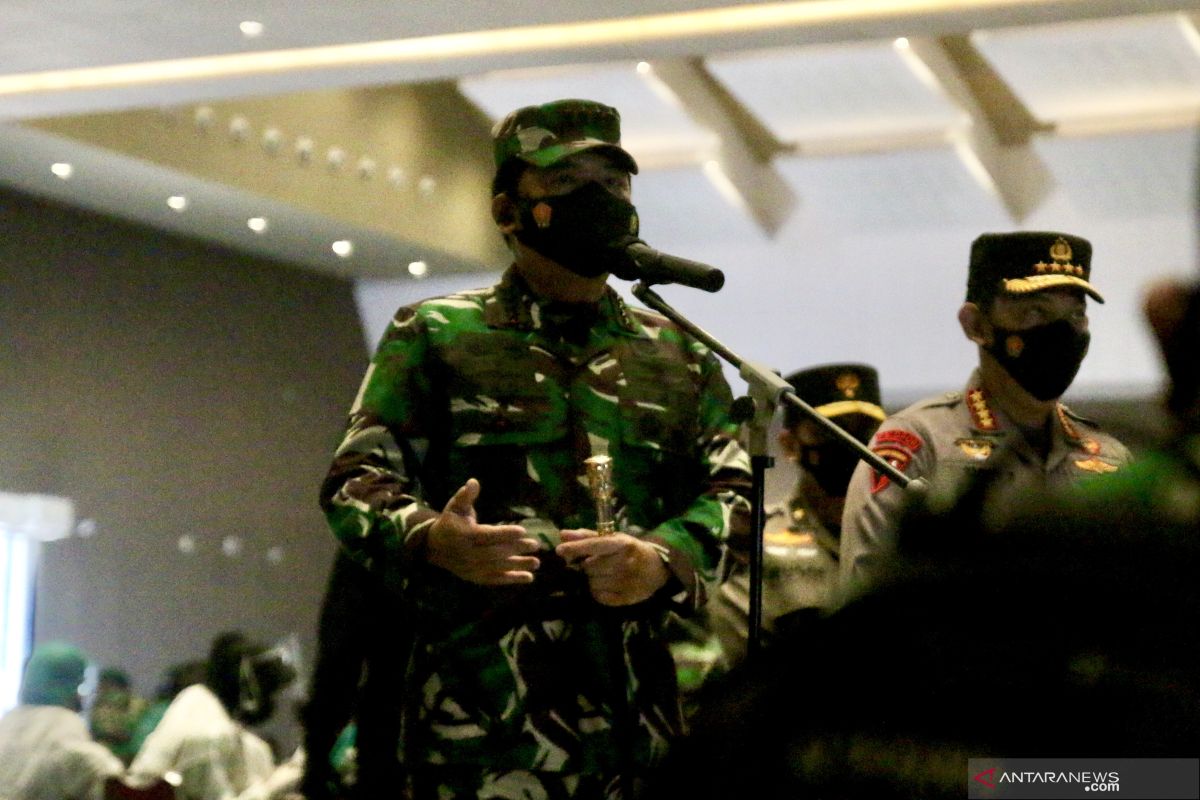 TNI siap vaksinasi 10.000 warga per hari di JIEXpo Kemayoran