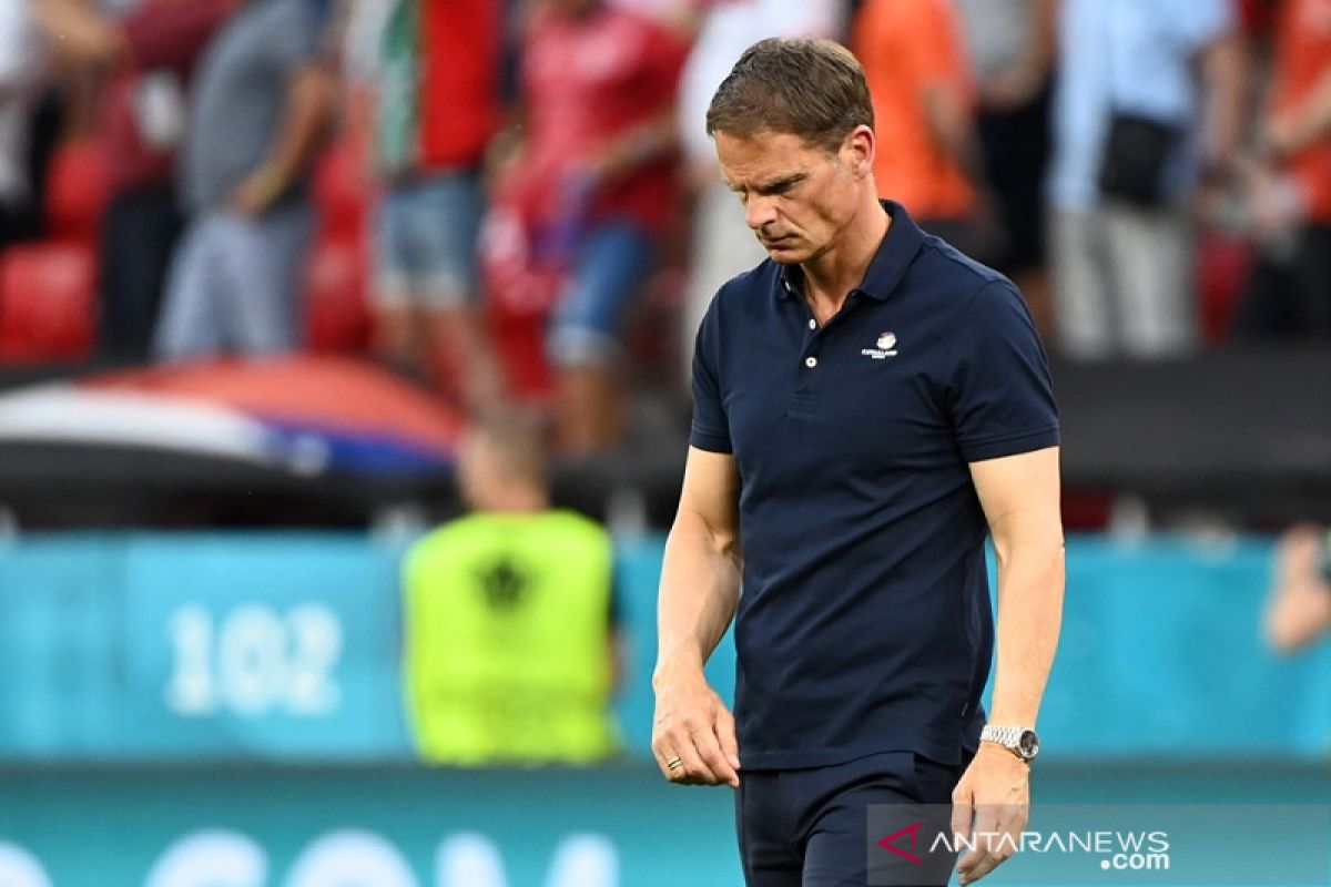 Euro 2020: Frank de Boer tinggalkan kursi pelatih Belanda setelah timnya tersingkir