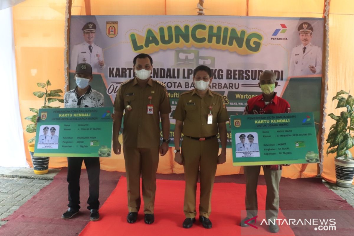 Wali Kota luncurkan kartu kendali LPG 3 kilogram bersubsidi