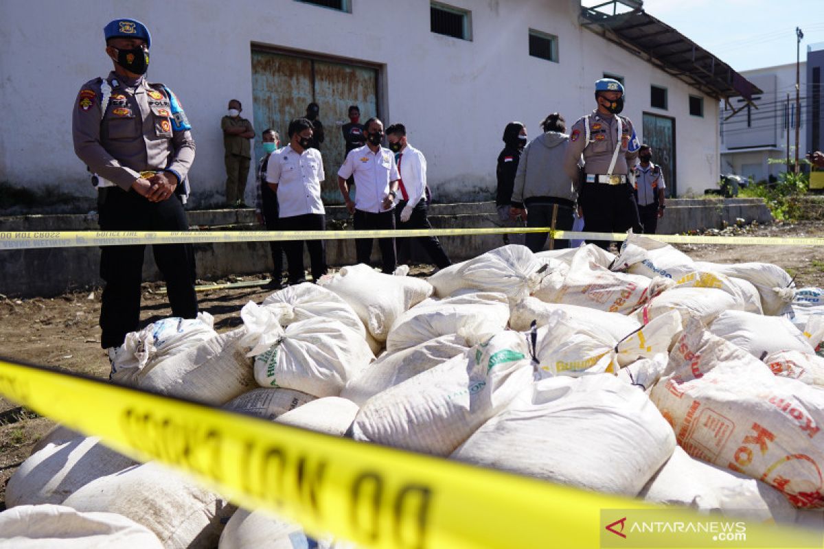 Polres Gorontalo Kota musnahkan 4.600 liter Captikus