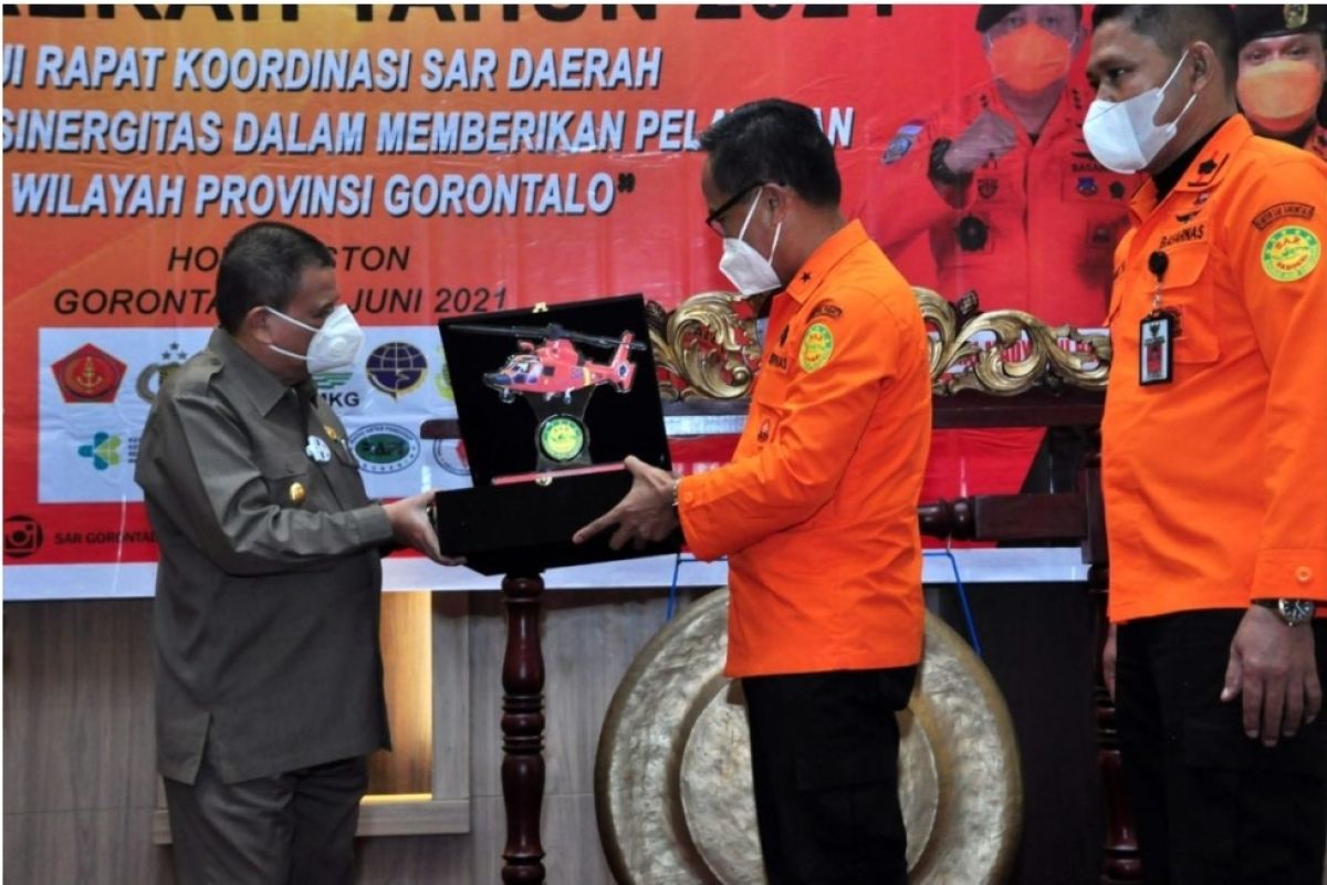 Wagub Gorontalo minta para pihak intensifkan koordinasi terkait SAR