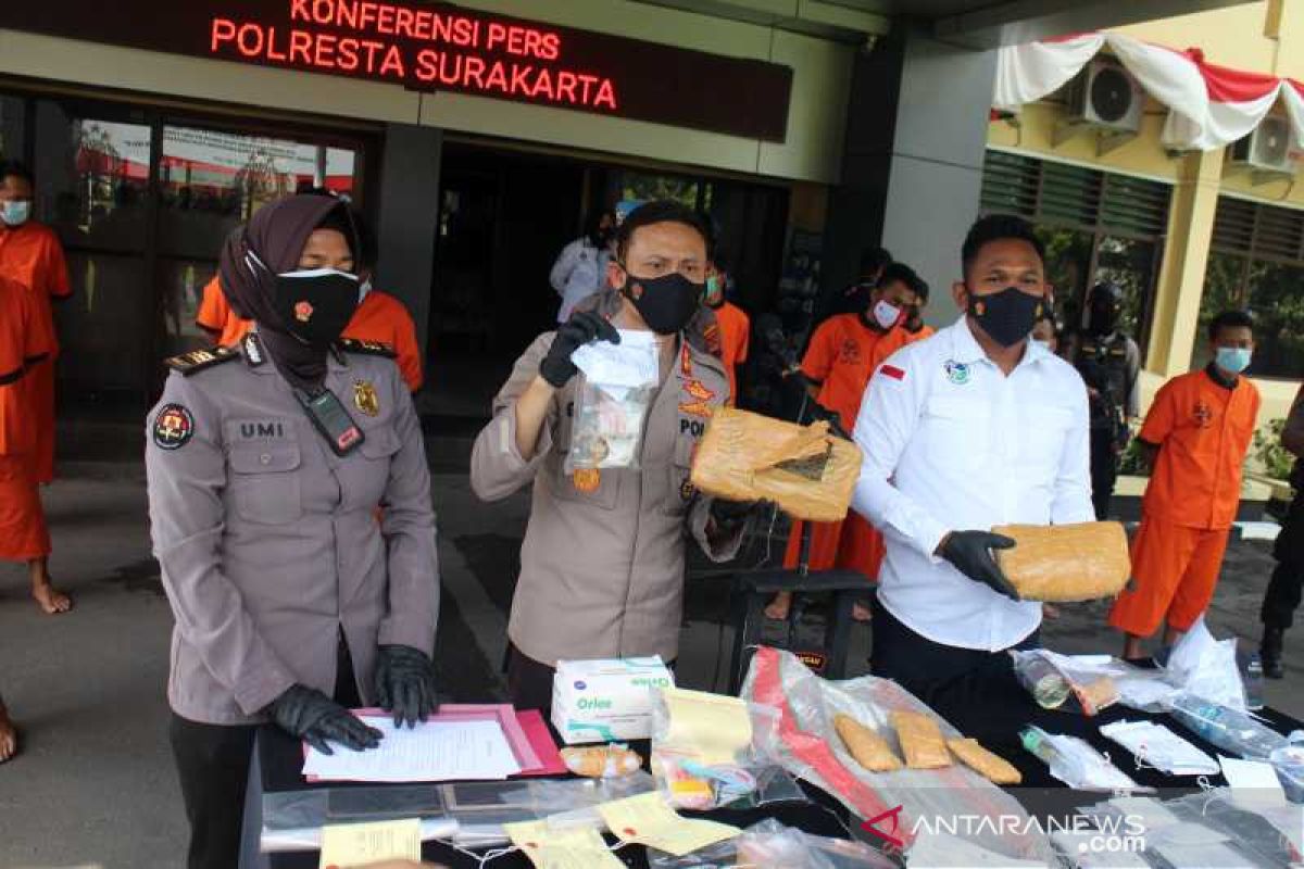 Polisi tahan seorang residivis pengedar sabu-sabu di  Solo