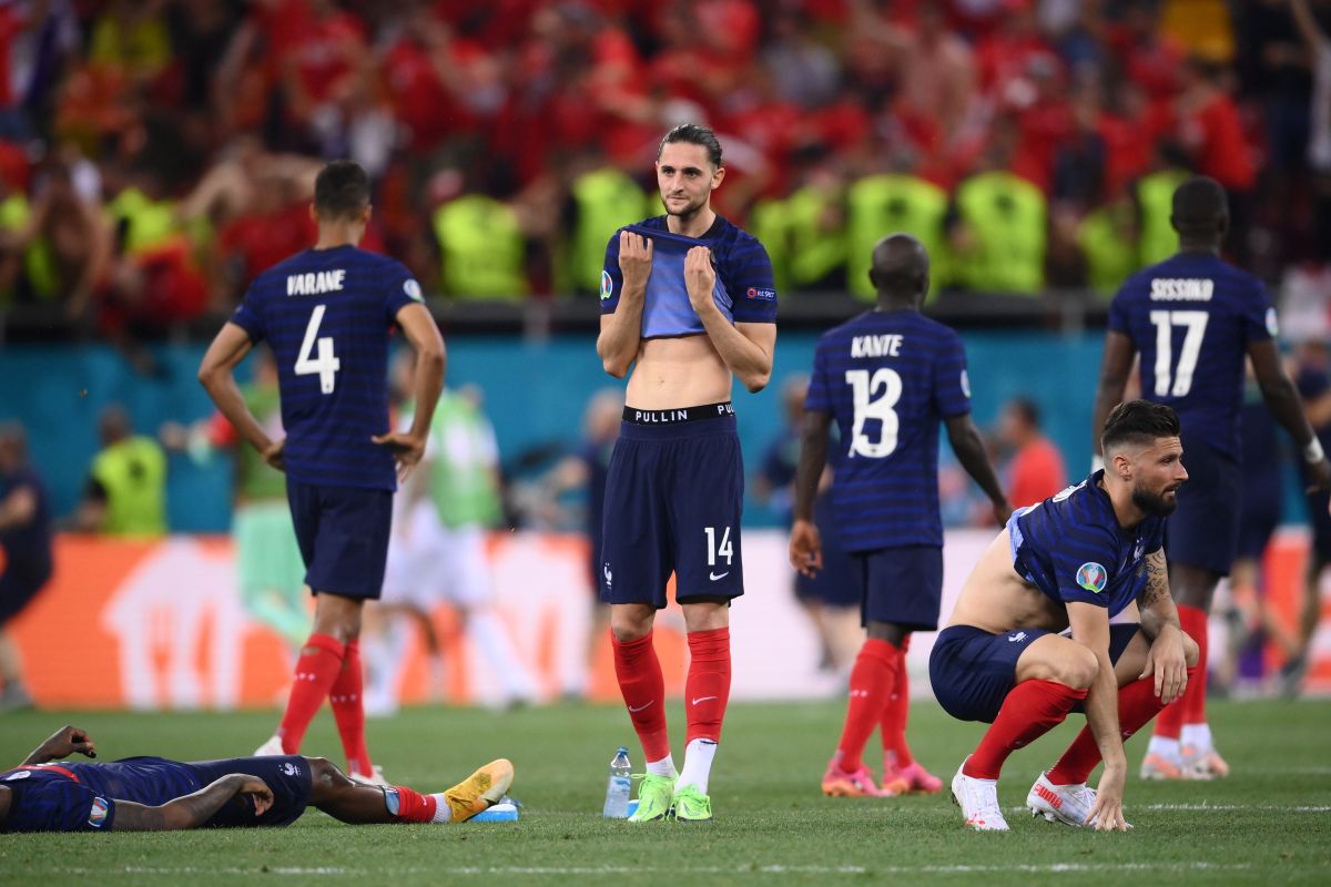 Euro 2020, Prancis tumbang