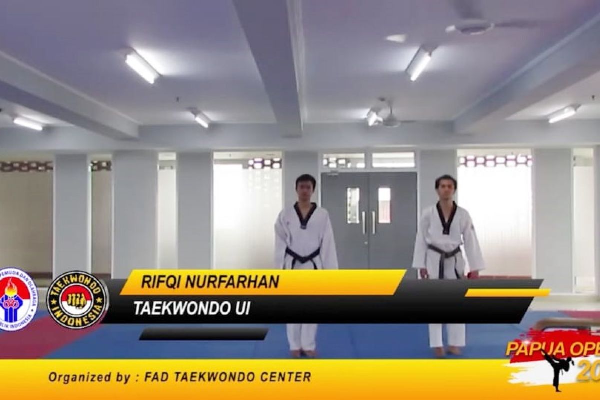 Mahasiswa UI berhasil boyong tujuh medali ajang virtual taekwondo Papua Open