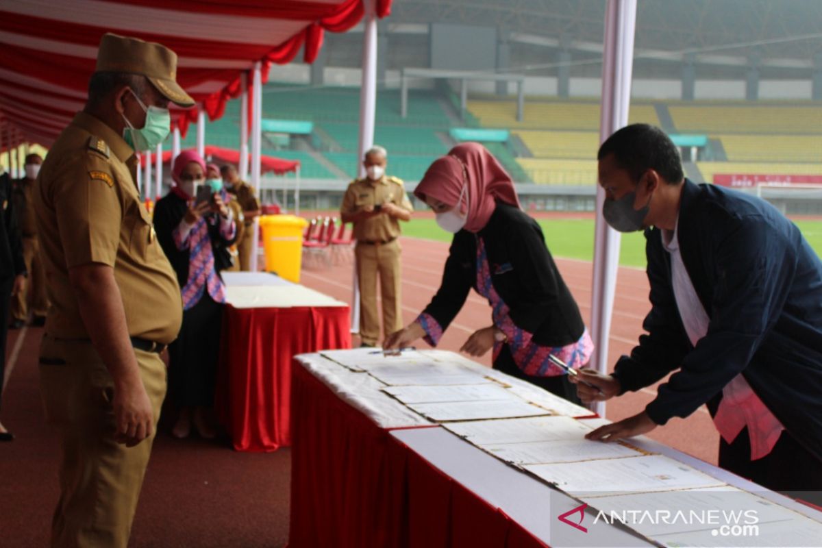 Pemkab Bekasi bersama Ipemi dan Hipmi kerja sama bangkitkan perekonomian