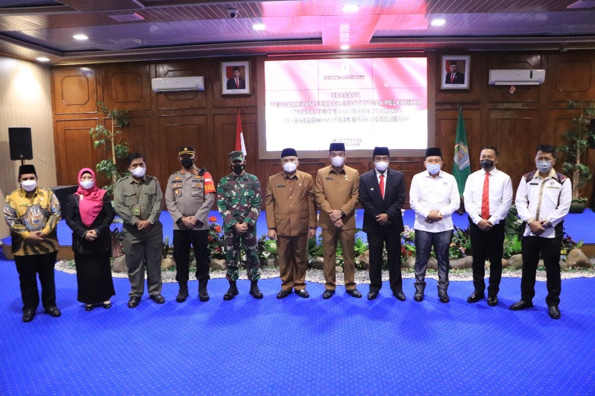 Wali Kota lantik Sekda dan Kepala Bappeda Kota Binjai