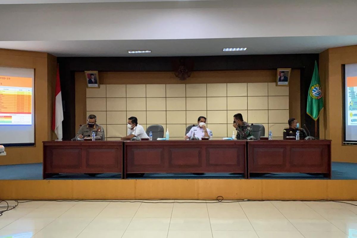 Satgas evaluasi pelaksanaan PPKM di Pontianak