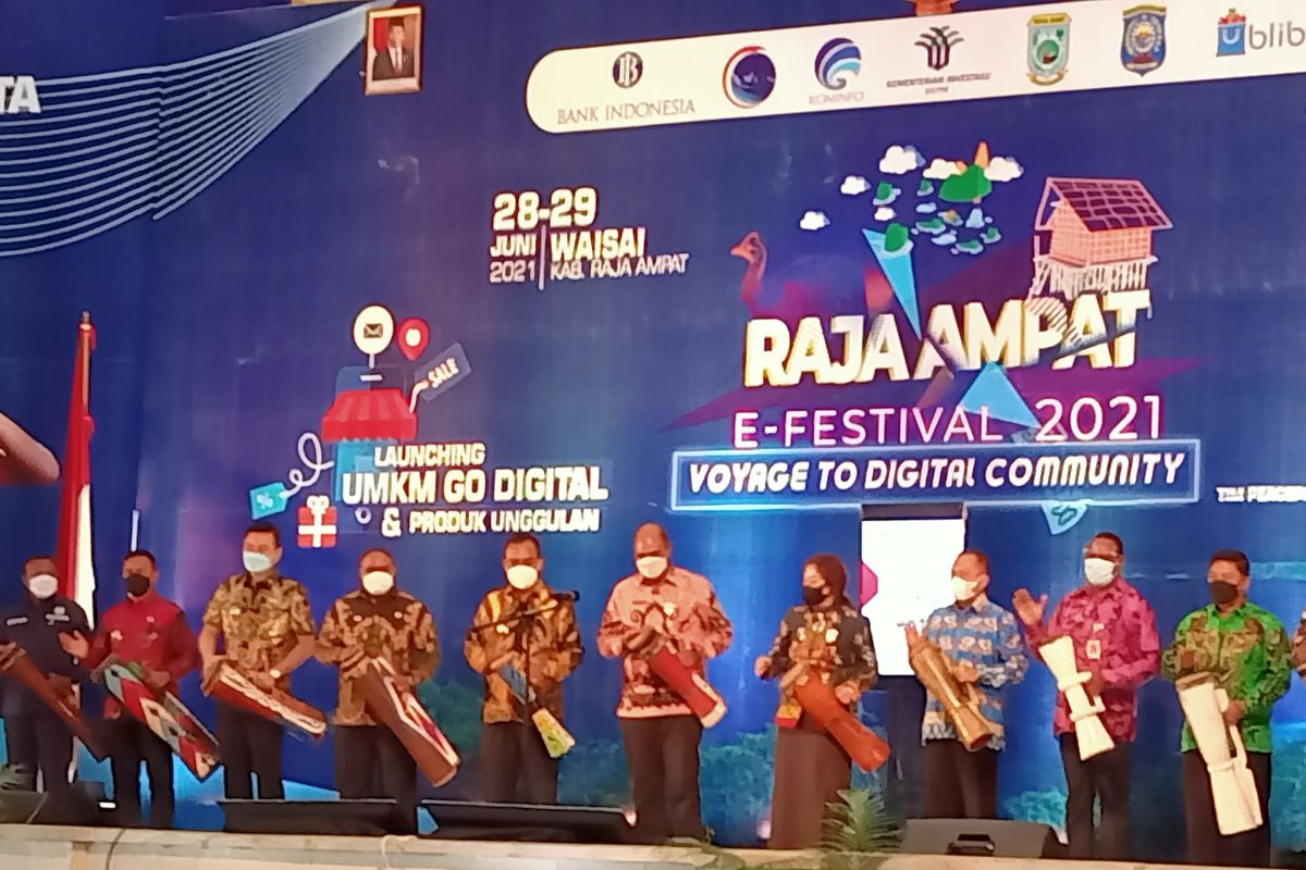 Sapta Jejak Pesona EO lokal sukseskan Raja Ampat E-Festival