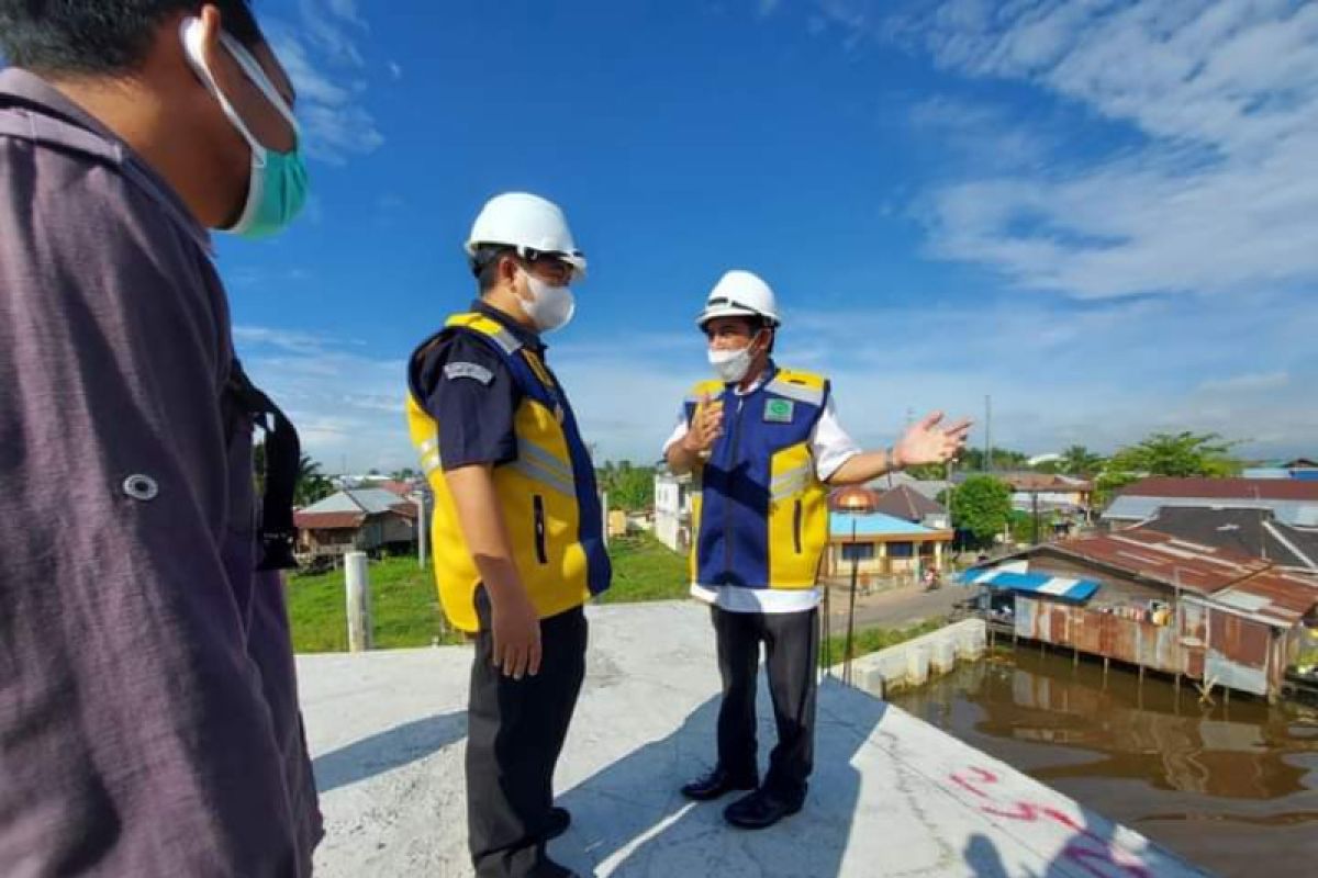 Ibnu Sina resmikan kelanjutan pembangunan jembatan HKSN