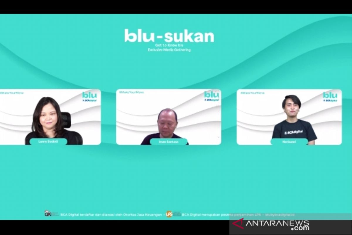 Blu, bank digital BCA sasar kalangan "digital savvy"